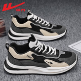 回力官方男鞋运动休闲秋冬款男士透气潮流软底跑步鞋子