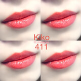 KIKO口红4系小黑管唇膏407豆沙色411西柚色414 416 432 428 411珊瑚色