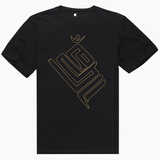 Naturally Inspired天赋灵感100%美丽诺17.5藏传画师手绘图腾大鹏勇气慈爱莲花127141 黑色127141001 M