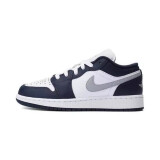 耐克（NIKE）大童鞋GS女鞋2024新款AIR JORDAN 1 LOW休闲耐磨篮球鞋553560-141 37.5码