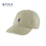 Polo Ralph Lauren 拉夫劳伦 男女同款 经典卡其棉质运动帽RL50001 E23-褐色 ONE