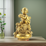 玄众阁铜猴子摆件金猴吉祥物属猴形饰品生肖铜猴送宝金属工艺品 聚宝猴高16Cm