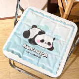 如一町坐垫夏季久坐冰垫坐垫水垫屁垫凉垫 办公室冰凉坐垫 办公椅凉坐垫 冰块熊猫