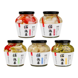 老坛子5件套3kg爽口什锦+酸辣藠头+脆爽青菜+开味仔姜+酸脆豇豆