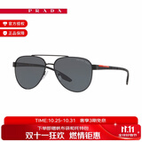 PRADA LINEA ROSSA普拉达眼镜偏光开车驾驶男款太阳镜墨镜0PS 54TS 【深灰色】【58】