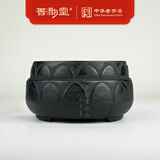 晋韵堂中华老字号福器纯手工铁壶煮水壶铸铁壶生铁壶茶具烧水壶茶壶 小禅悦电陶炉1400W