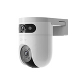 萤石萤石H9c双目摄像头 POE版+512G监控专用存储卡 高清室外摄像头双摄 500万+500万 双画面监控摄像头