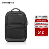 新秀丽（Samsonite）电脑包双肩包商务背包笔记本包休闲都市36B*09009黑色15英寸