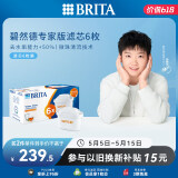 碧然德（BRITA）家用净水壶 滤水壶滤芯 MAXTRA+LE 去水垢专家滤芯 6枚装