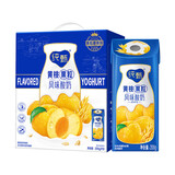 蒙牛纯甄酸奶黄桃果粒燕麦风味酸奶200g*10盒 谷粒酪乳系列 礼盒装 200g*10盒