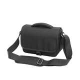 四代目 单肩微单单反相机包适用索尼a6000a6400a7m2a7m3a7r2a9时尚便携摄影包 标准款索尼黑色小号 1105