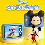 迪士尼（Disney）儿童节照相机大屏幕高清数码玩具彩色可录像拍立得女孩生日礼物
