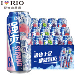 锐澳（RIO）洋酒预调鸡尾酒果酒强爽系列8度伏特加劲爽冬酿酒整箱 组合500mL*12罐可自选口味