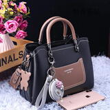 酷奇袋鼠女包2025新款春夏时尚真皮手提包通勤简约单肩斜挎女士大包