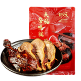天福号天福鸭腿 即食熟食中华老字号北京特产下酒菜酱鸭腿 袋装300g