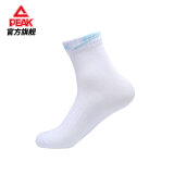匹克【拍3双24，任选3双起售】运动袜子女中帮透气百搭休闲袜DW204108