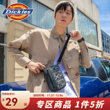 dickies斜挎包 工具印花拉链可调节肩带斜挎包DK009613 军绿色