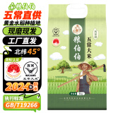 粮伯伯【2024年新米】东北五常大米10斤寒地之最大米gbt19266 五常大米 5kg*1袋