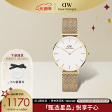 丹尼尔惠灵顿（DanielWellington）DW流金表女表金属表带欧美简约时尚女士腕表圣诞礼物DW00100348