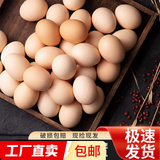 谷物鲜鸡蛋 农户散养新鲜鸡蛋 单枚40g±5 20枚（40克/枚）