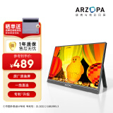 ARZOPA 14英寸便携式显示器  电脑笔记本副屏双Type-C一线switch PS4/5显示屏 