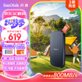 闪迪（SanDisk）1TB Type-c USB3.2移动固态硬盘（PSSD）E30高速 移动SSD 读速800MB/s 兼容手机笔记本电脑