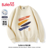 班尼路（Baleno）男士无帽卫衣男春秋款秋季男装秋装上衣打底衫男休闲百搭长袖T恤