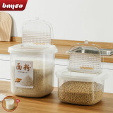 拜格（BAYCO）米桶 可装20斤大米[带量杯] 家用防虫米箱米缸 加厚面粉桶BX6424