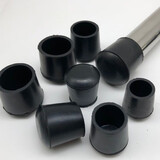 卓仕坤椅子脚套桌椅脚套防滑凳子脚垫椅子腿保护套加厚耐磨损橡胶套 特厚圆形25毫米4个装