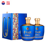 茅台（MOUTAI）贵州大曲 似水流年 大曲1.5L*2  双坛整箱装 53度 酱香型白酒