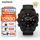 佳明（GARMIN）Descent MK3i潜水运动水下光学心率GPS多功能腕表 石墨黑51mm