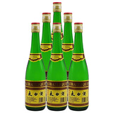 太白酒52度太白酒绿瓶蒙砂太白酒 52度 500mL 6瓶 黄标