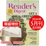 【单期】Reader's Digest 美国版读者文摘杂志小开本 单本现货2023/24/2025年月刊 文学文摘期刊杂志英语英文杂志 【瑕疵特价】2024年5月刊(印刷瑕疵，切边错位)