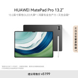 华为HUAWEI MatePad Pro 13.2英寸平板电脑护眼屏学习办公12+256GB WiFi曜金黑 含手写笔