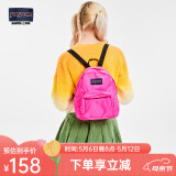 JANSPORT杰斯伯双肩包妈咪包迷你双肩包潮人女ins小包TDH6 0R4 蜜糖粉