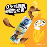 可比克谷搭脆黑全麦薯片芝士味90g罐装办公室休闲零食膨化食品送礼