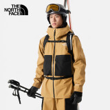 The North Face北面冲锋衣男户外GTX防水防风滑雪服82V9 卡其色/I0J S