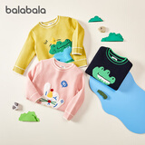 巴拉巴拉童装儿童毛衣男童女童套头毛衫秋冬2024卡通宝宝衣服208424103214