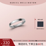 丹尼尔惠灵顿（DanielWellington）DW戒指饰品银色戒指男情侣对戒情人节礼物送男友DW00400033