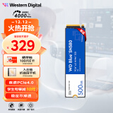 西部数据（Western Digital）500GB SSD固态硬盘M.2（NVMe协议） SN580 PCIe4.0 2280笔记本电脑台式储存硬盘