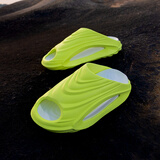 亚束2025运动拖鞋男厚底增高防滑户外踩屎感凉拖减震夏季外穿破茧系列 荧光绿【可拆卸内胆】 44-45 【43-44码脚拍这个】