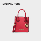 迈克.科尔斯（MICHAEL KORS）mk女包Mercer系列迷你琴谱包单肩斜挎包 35S1GM9T0L BRIGHT RED