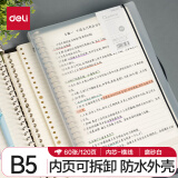 【全网低价】得力(deli)B5/60张活页笔记本子 可替换芯记事本 考研复习笔记本文具