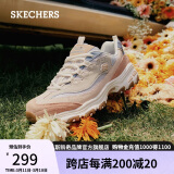 斯凯奇（Skechers）女鞋春奶茶熊猫鞋莫兰迪厚底增高老爹休闲运动鞋149238