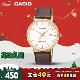 卡西欧（CASIO）手表男学生休闲简约考试防震石英表礼物MTH-1060GL-7A