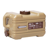 牧高笛（MOBIGARDEN）储水桶 户外露营野餐大容量车载便携水桶22L NX21674010 暖沙色