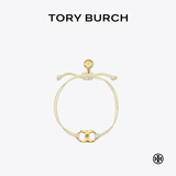Tory Burch 汤丽柏琦 “怀梦前行”手链TB 143017 Tory 金/象牙白 709