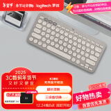 罗技（Logitech）时尚系列 K380 键盘 蓝牙办公键盘 无线键盘 女友 便携超薄键盘 笔记本键盘 烟云灰