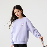 巴拉巴拉童装儿童卫衣秋冬2024男童女童圆领套头摇粒绒上衣潮208424121216