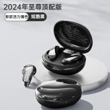 爱国者（aigo）真无线蓝牙耳机入耳式双耳降噪运动游戏低延迟音乐高音质超长续航适用苹果华为安卓 【HIFI音效】TJ125炫酷黑